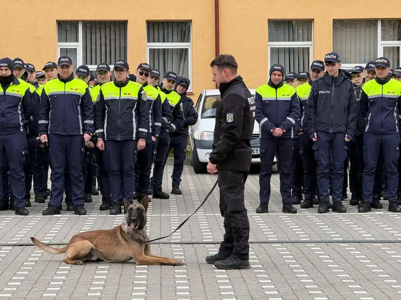 08.04.2026 Demonstrație cu echipaje canine